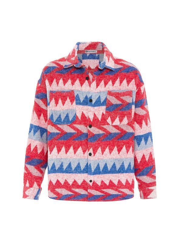 Dandalo Dandalo Košulja 'Rodrigo'  plava / roza / crvena