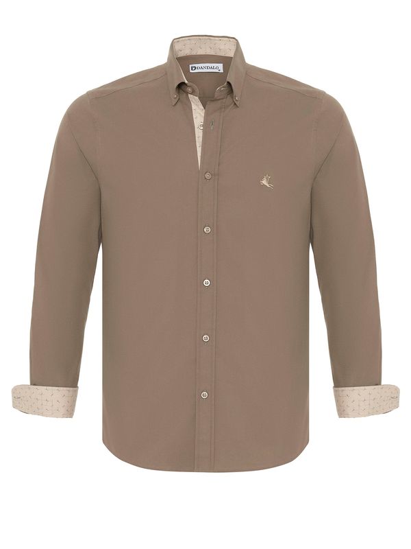 Dandalo Dandalo Košulja 'Stoffel'  smeđa