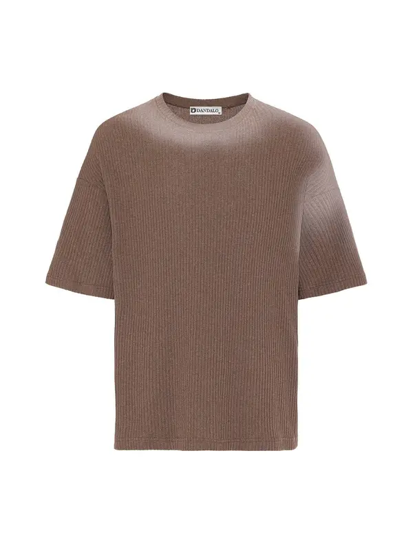 Dandalo Dandalo Majica  čokolada / taupe siva