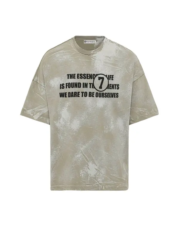 Dandalo Dandalo Majica  kaki / crna