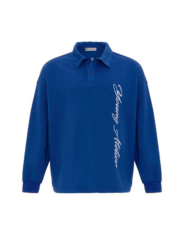 Dandalo Dandalo Majica 'Kaynan'  plava / bijela