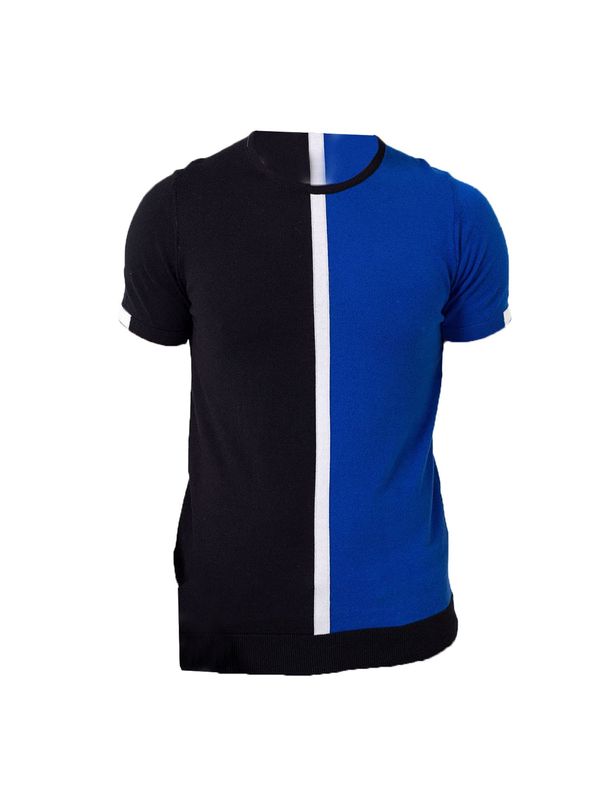 Dandalo Dandalo Majica  plava / crna / bijela