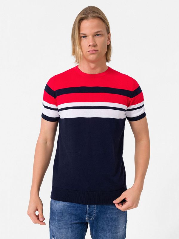 Dandalo Dandalo Majica  plava / crvena / bijela