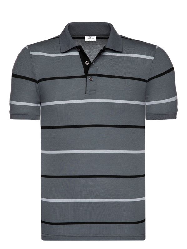 Dandalo Dandalo Majica  siva / bijela