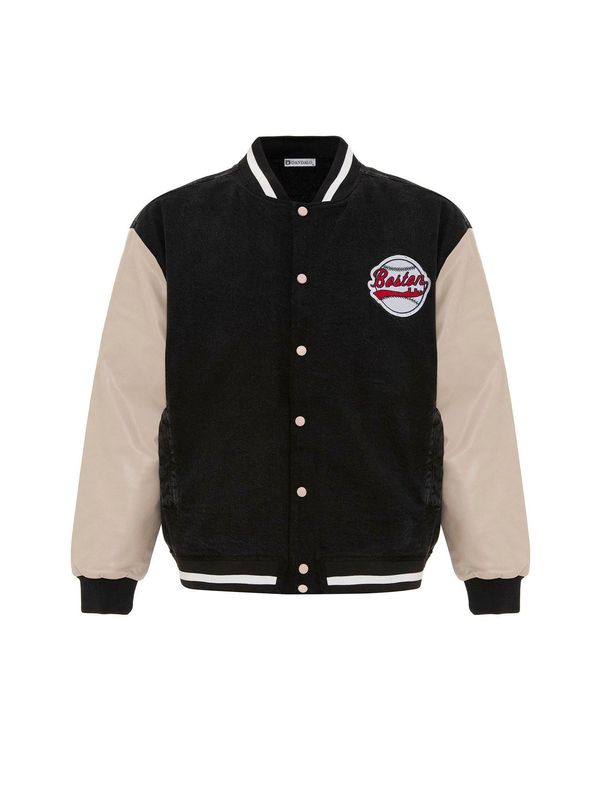 Dandalo Dandalo Prijelazna jakna 'Gabriel'  pijesak / vatreno crvena / crna / bijela