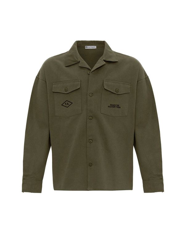 Dandalo Dandalo Prijelazna jakna 'Johnny'  maslinasta / crna