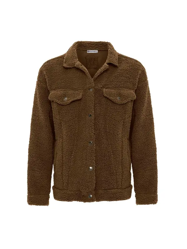 Dandalo Dandalo Prijelazna jakna  smeđa melange