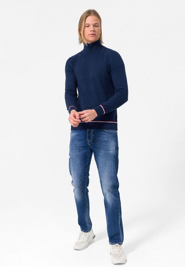 Dandalo Dandalo Pulover  mornarsko plava / crvena / bijela