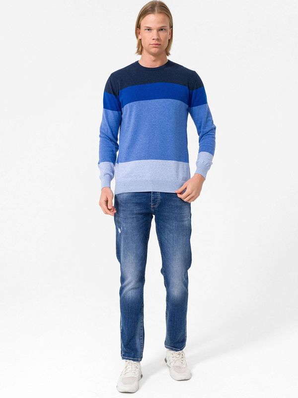 Dandalo Dandalo Pulover  plava / svijetloplava / tamno plava