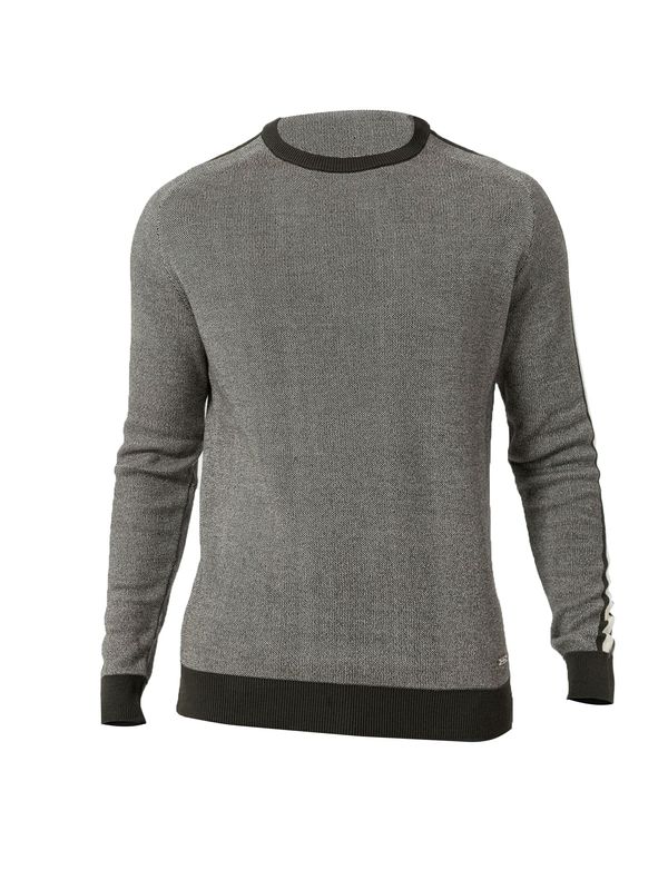 Dandalo Dandalo Pulover  zelena melange / prljavo bijela