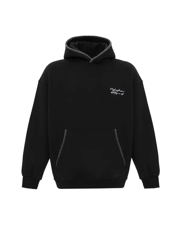 Dandalo Dandalo Sweater majica  crna / bijela