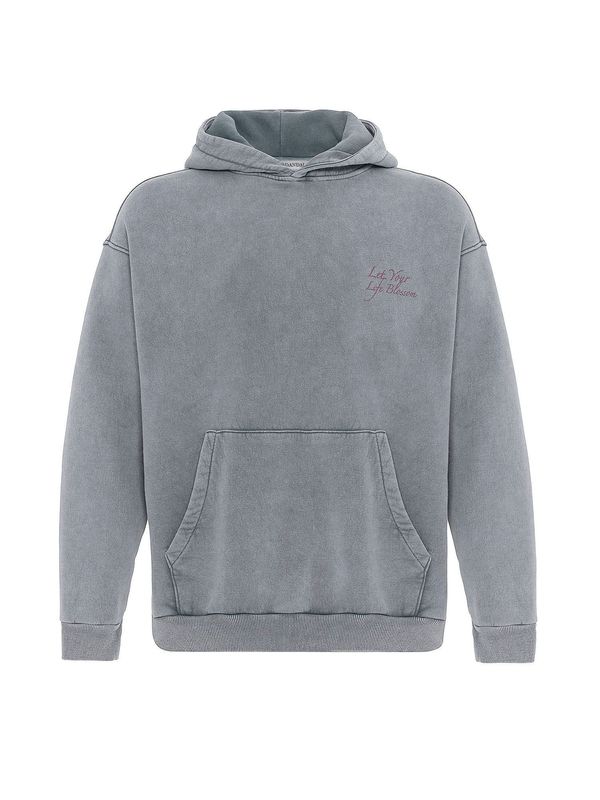 Dandalo Dandalo Sweater majica 'Danilo'  siva / merlot / bijela