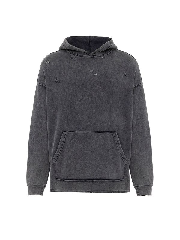 Dandalo Dandalo Sweater majica 'Jailson'  crna