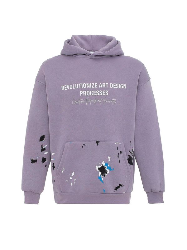 Dandalo Dandalo Sweater majica 'Jefferson'  plava / lila / crna / bijela