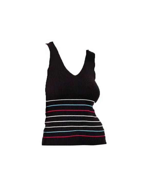 Dandalo Dandalo Top s naramenicama  crna