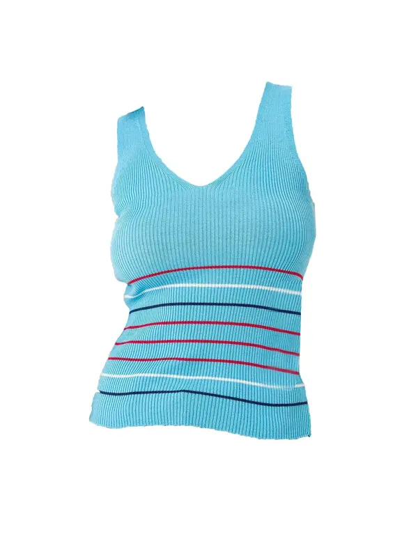 Dandalo Dandalo Top s naramenicama  tirkiz