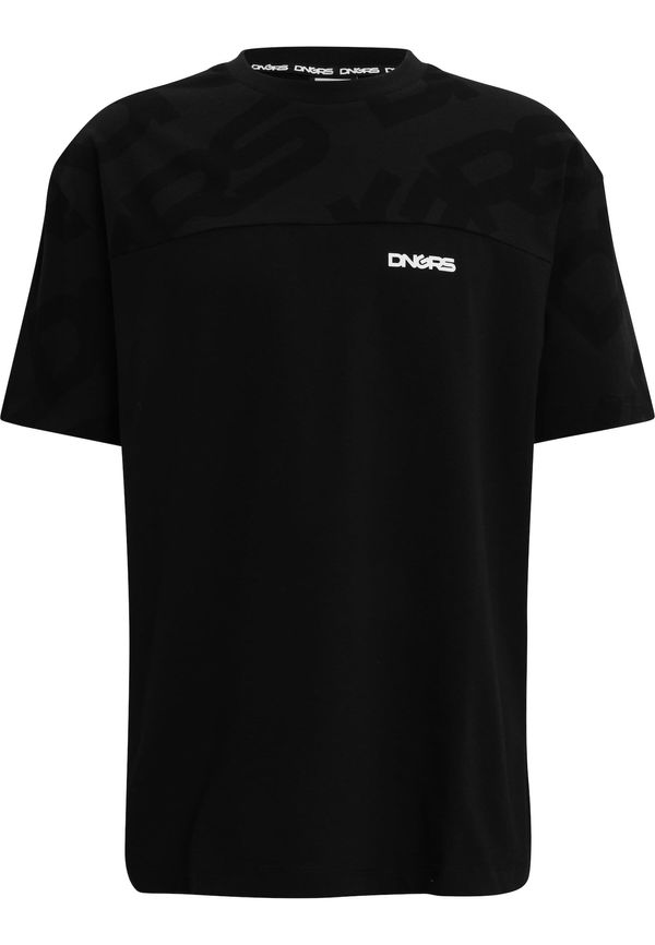 Dangerous DNGRS Dangerous DNGRS Majica  crna / bijela