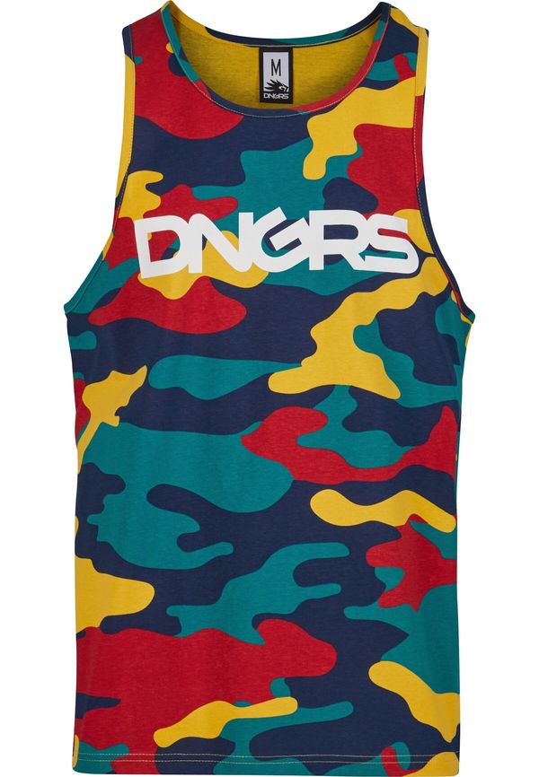 Dangerous DNGRS Dangerous DNGRS Majica 'Dangerous'  plava / morsko plava / oker / crvena / bijela