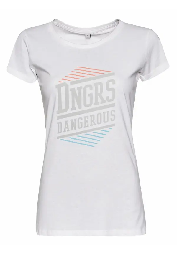 Dangerous DNGRS Dangerous DNGRS Majica  miks boja / bijela