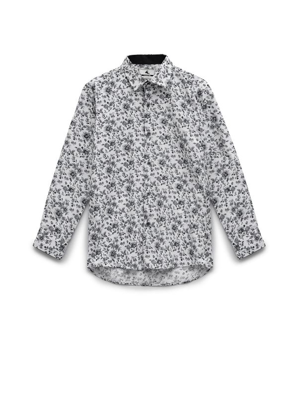 Daniel Hills Daniel Hills Košulja  crna / bijela