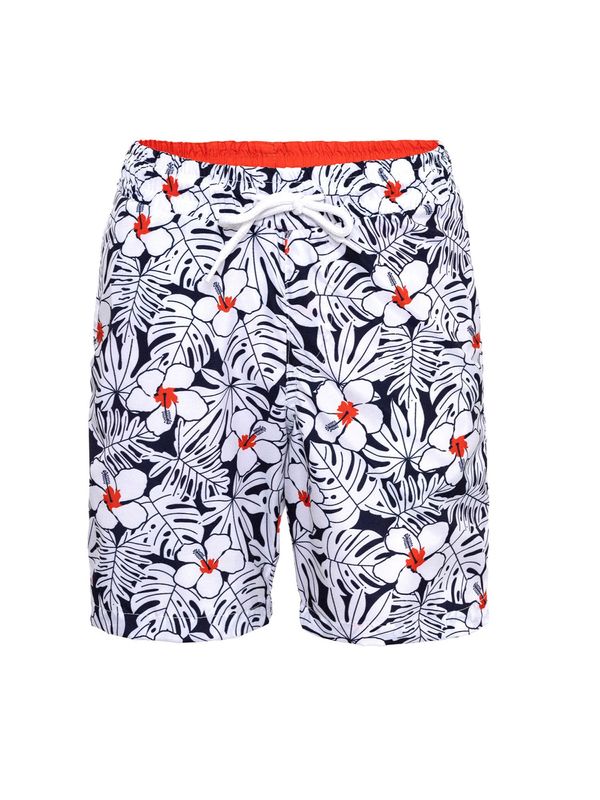 Daniel Hills Daniel Hills Kupaće hlače  mornarsko plava / krvavo crvena / bijela