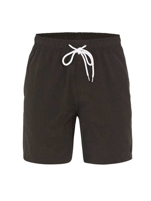 Daniel Hills Daniel Hills Kupaće hlače  tamno zelena / bijela