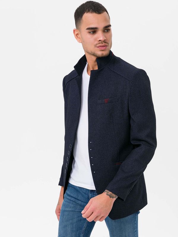 Daniel Hills Daniel Hills Prijelazna jakna  mornarsko plava / svijetlocrvena