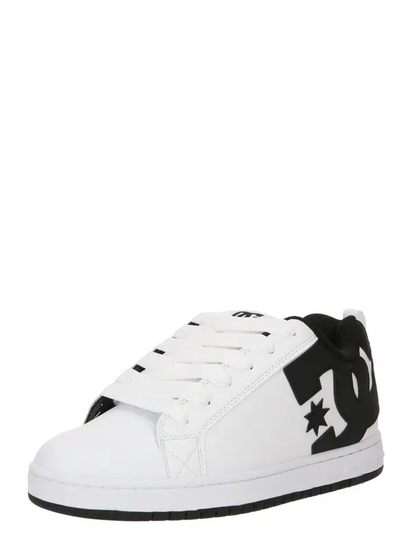 DC Shoes DC Shoes Niske tenisice 'Court Graffik'  crna / bijela