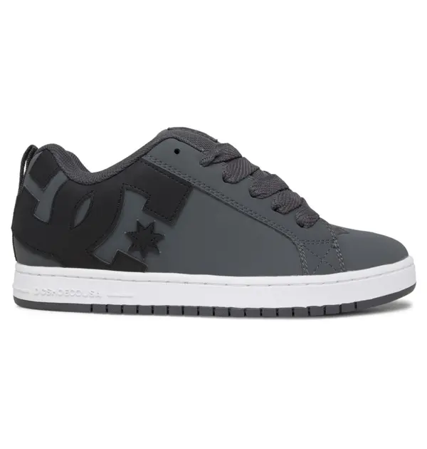 DC Shoes DC Shoes Niske tenisice 'Court'  tamo siva / crna