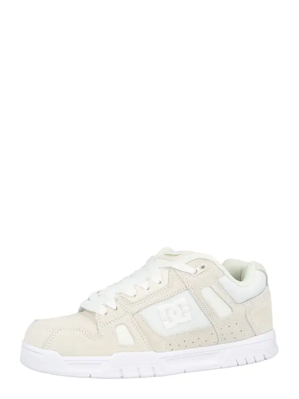 DC Shoes DC Shoes Niske tenisice 'STAG'  svijetlobež / bijela