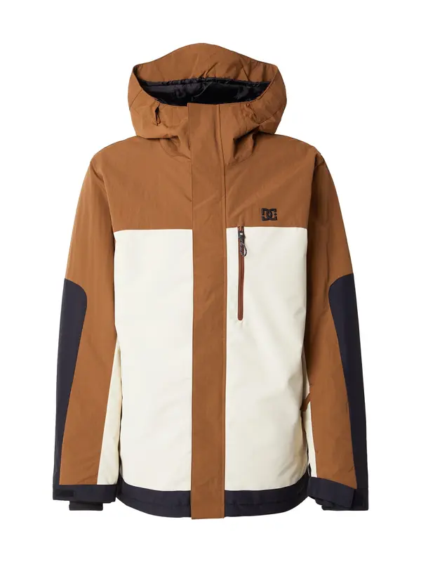 DC Shoes DC Shoes Sportska jakna 'DEFIANT'  bež / crna / bijela