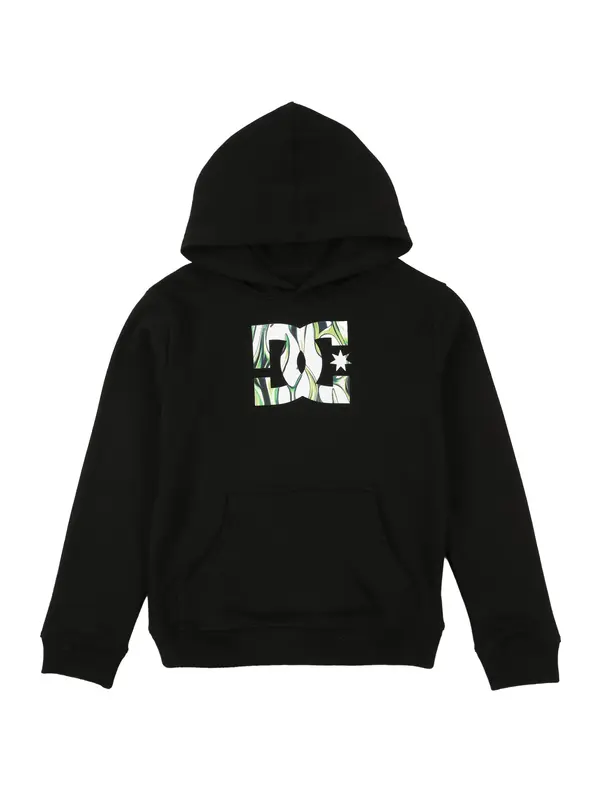 DC Shoes DC Shoes Sportska sweater majica  zelena / crna / bijela