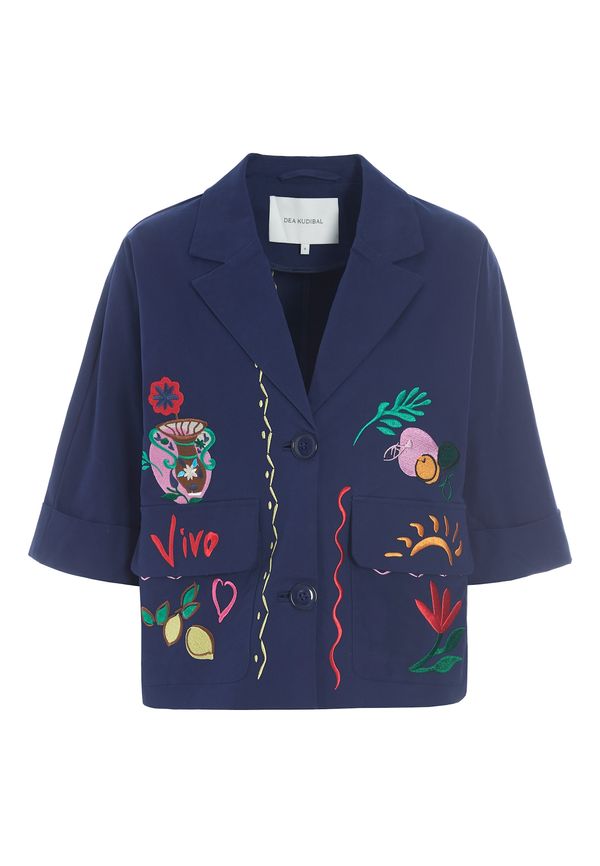 Dea Kudibal Dea Kudibal Blejzer 'Kidine'  plava / miks boja