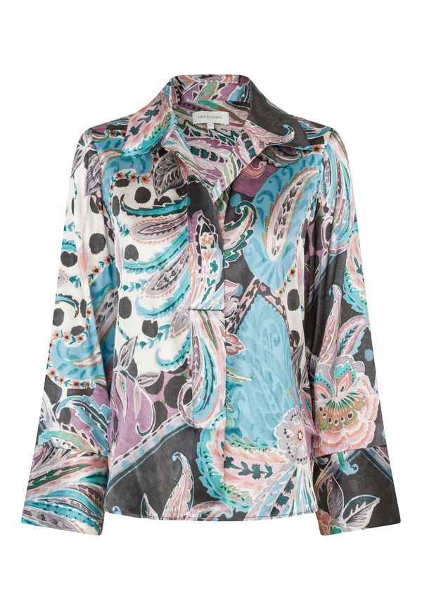 Dea Kudibal Dea Kudibal Bluza 'Janet'  svijetloplava / zelena / roza / crna