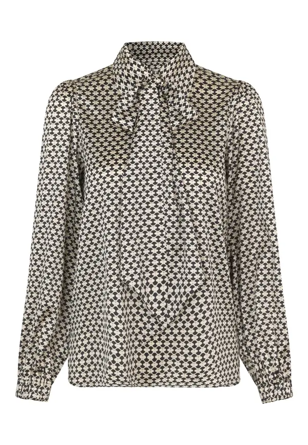 Dea Kudibal Dea Kudibal Bluza  siva / crna / prljavo bijela