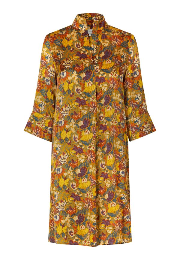 Dea Kudibal Dea Kudibal Haljina  plava / narančasto žuta / patlidžan / ciglasto crvena