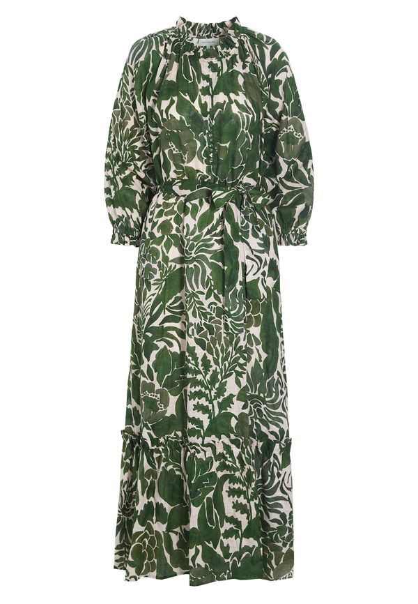 Dea Kudibal Dea Kudibal Haljina  smeđa / zelena / crna / bijela