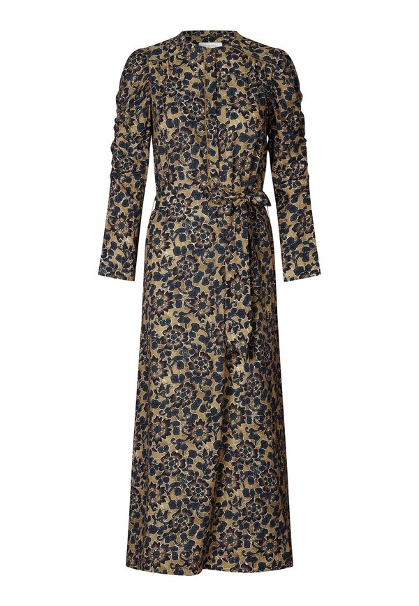 Dea Kudibal Dea Kudibal Haljina 'Yannadea'  morsko plava / smeđa