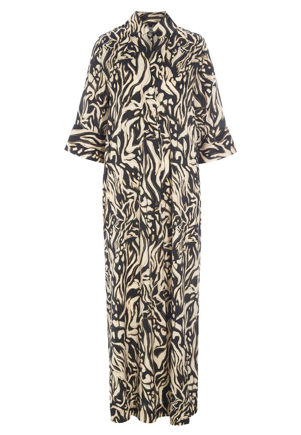 Dea Kudibal Dea Kudibal Košulja haljina 'Helgadea '  bež / zelena