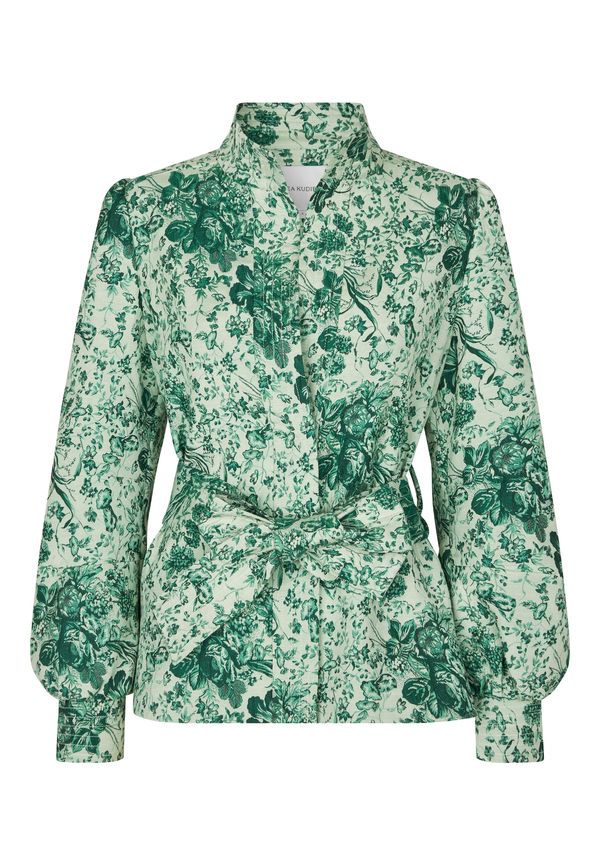 Dea Kudibal Dea Kudibal Prijelazna jakna 'Anitta'  zelena / bijela