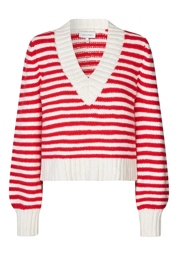 Dea Kudibal Dea Kudibal Pulover 'Anemone'  ecru/prljavo bijela / crvena