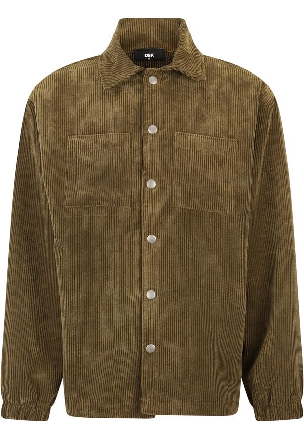 DEF DEF Košulja  maslinasta