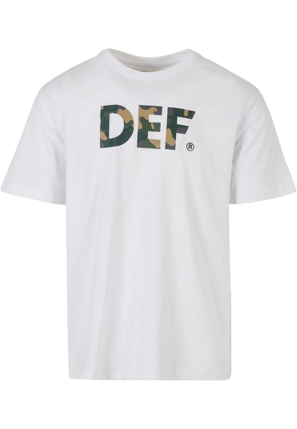 DEF DEF Majica  bež / kraljevski zelena / bijela