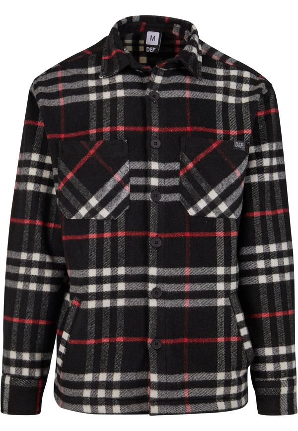 DEF DEF Prijelazna jakna  crvena / crna / bijela