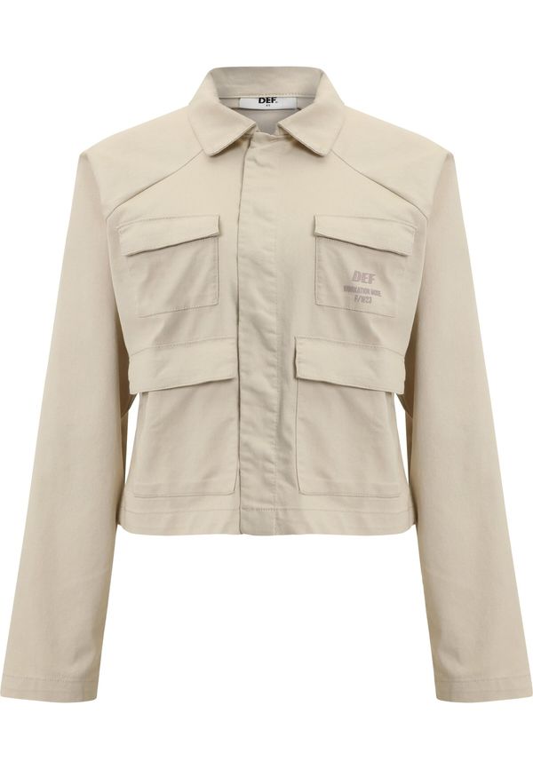 DEF DEF Prijelazna jakna 'Worky'  bež / tamno bež