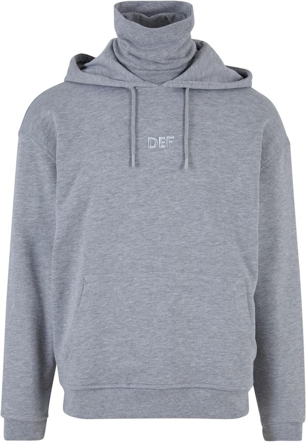 DEF DEF Sweater majica 'Hendrik'  srebrno siva / siva melange