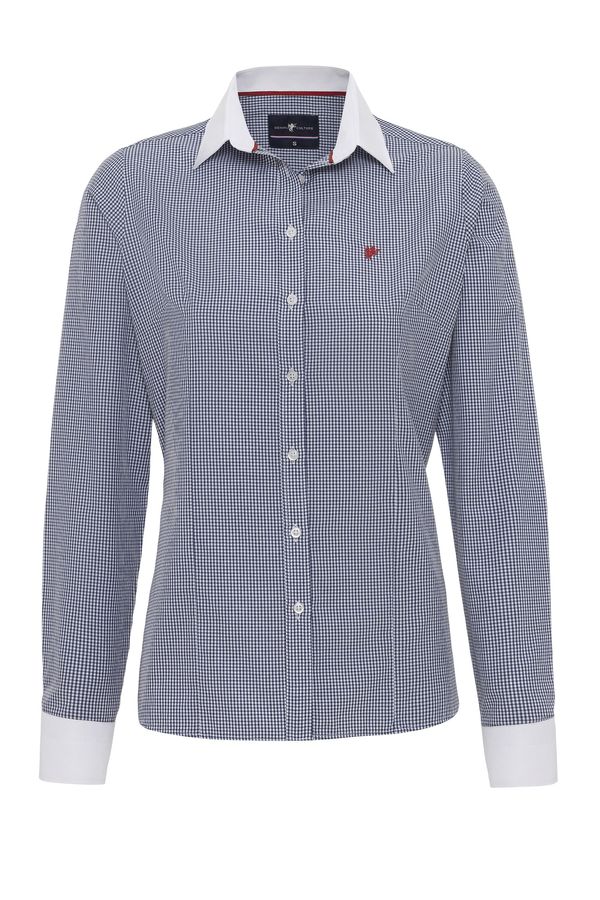 DENIM CULTURE DENIM CULTURE Bluza ' JOYCE '  mornarsko plava / bijela