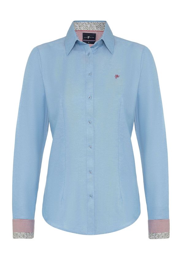 DENIM CULTURE DENIM CULTURE Bluza ' NIHAN '  plava / crvena