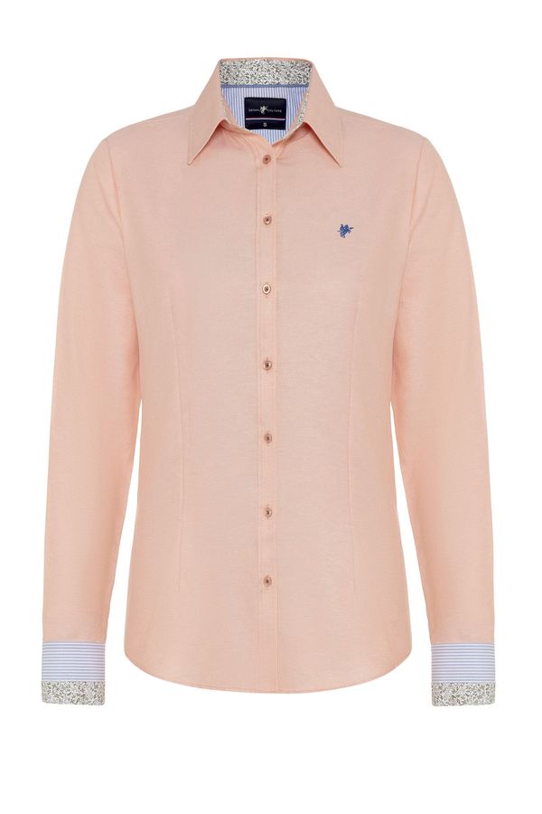 DENIM CULTURE DENIM CULTURE Bluza ' NIHAN '  plava / narančasta