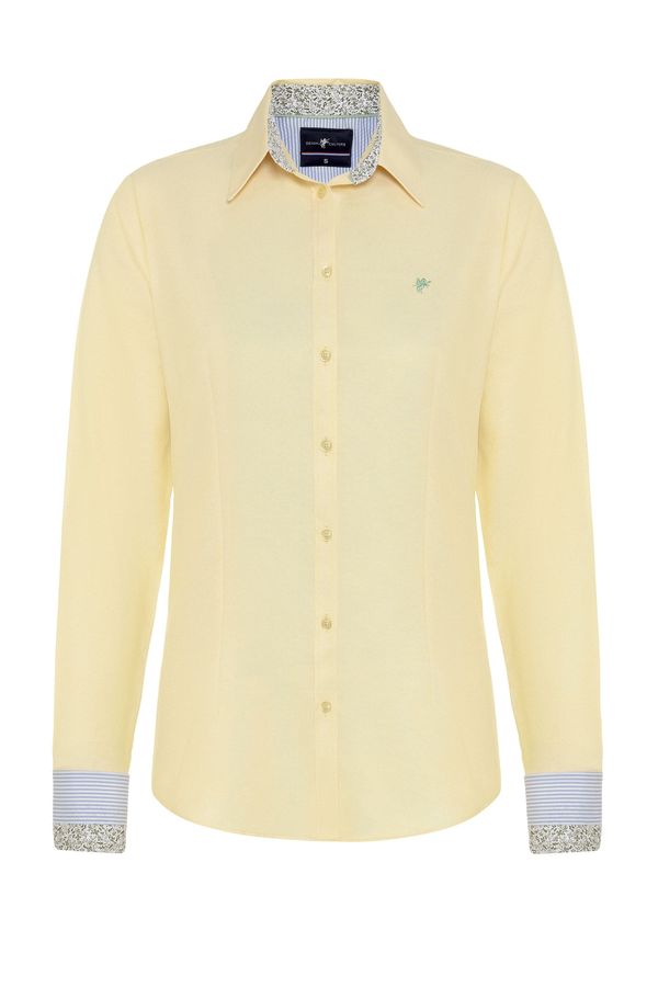 DENIM CULTURE DENIM CULTURE Bluza ' NIHAN '  plava / žuta